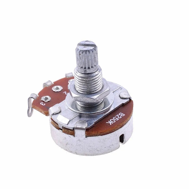 Metal electric guitar potentiometer knob replacement part for volume and tone controls