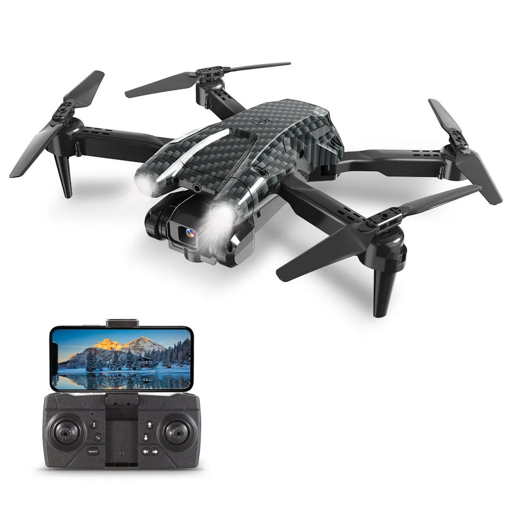 S138 folding UAV drone with carbon fibre construction and dual cameras for aerial photography