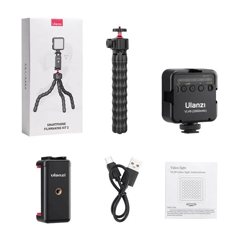Multifunctional camera tripod in 2985 set colour for photography and VLOG.