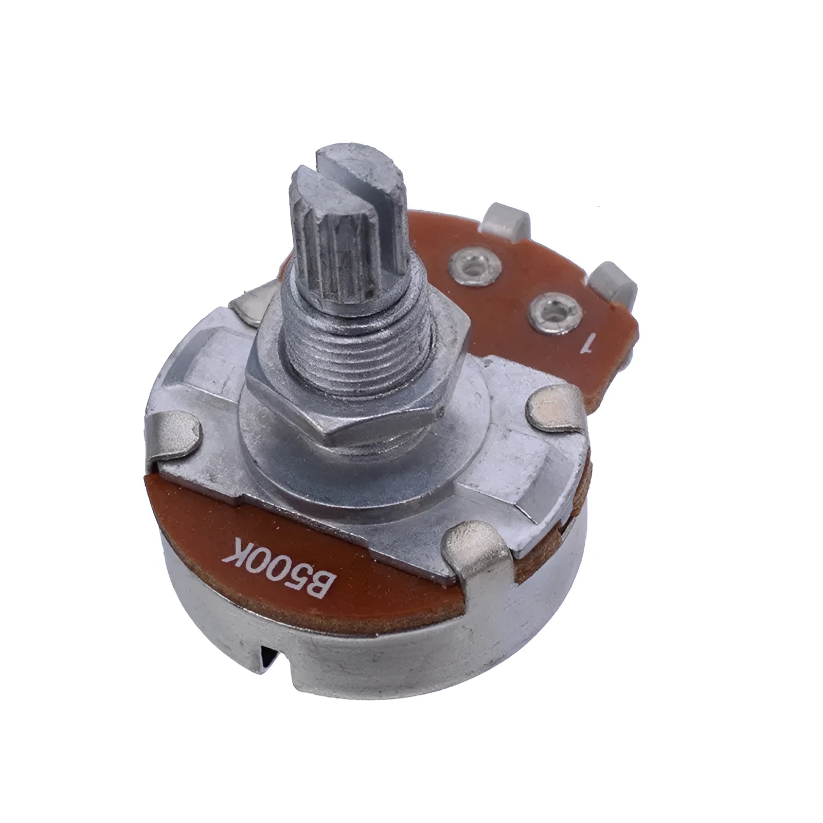 Metal electric guitar potentiometer knob replacement part for volume and tone controls