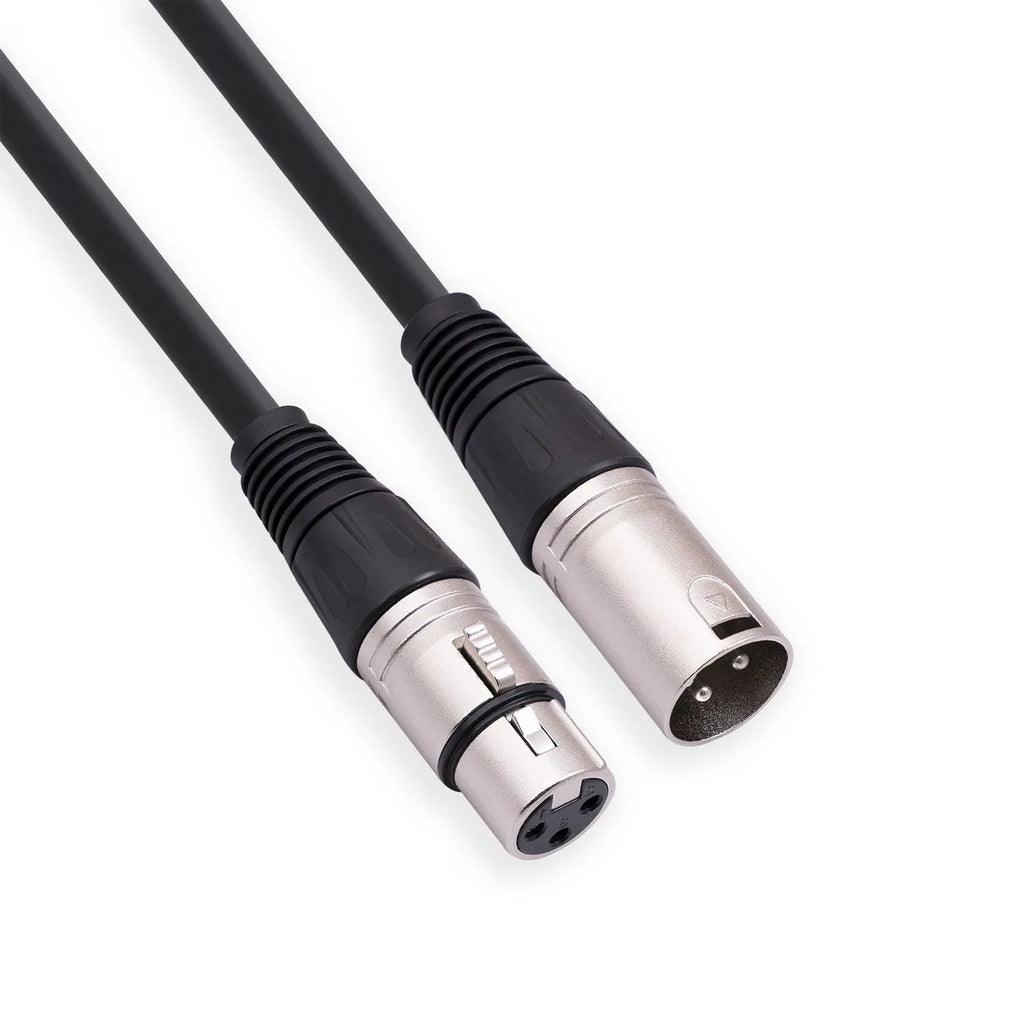 Full balance cannon microphone audio cable 1.8m with nickel-plated XLR connectors, black colour option