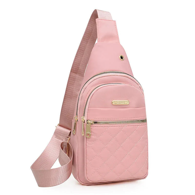 Oxford cloth crossbody chest bag in multiple colour and style options