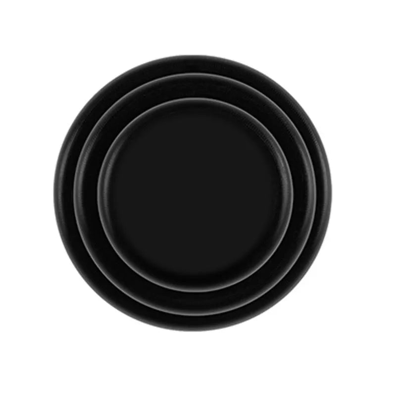 Silicone car door shock absorber pad in black and luminous variants measuring 20mm diameter