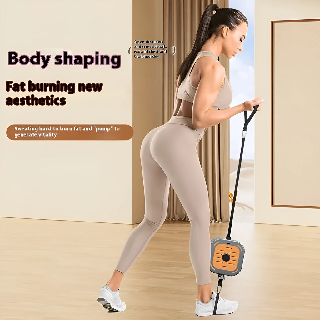 Adjustable power pump chest expander strength training equipment with ABS construction