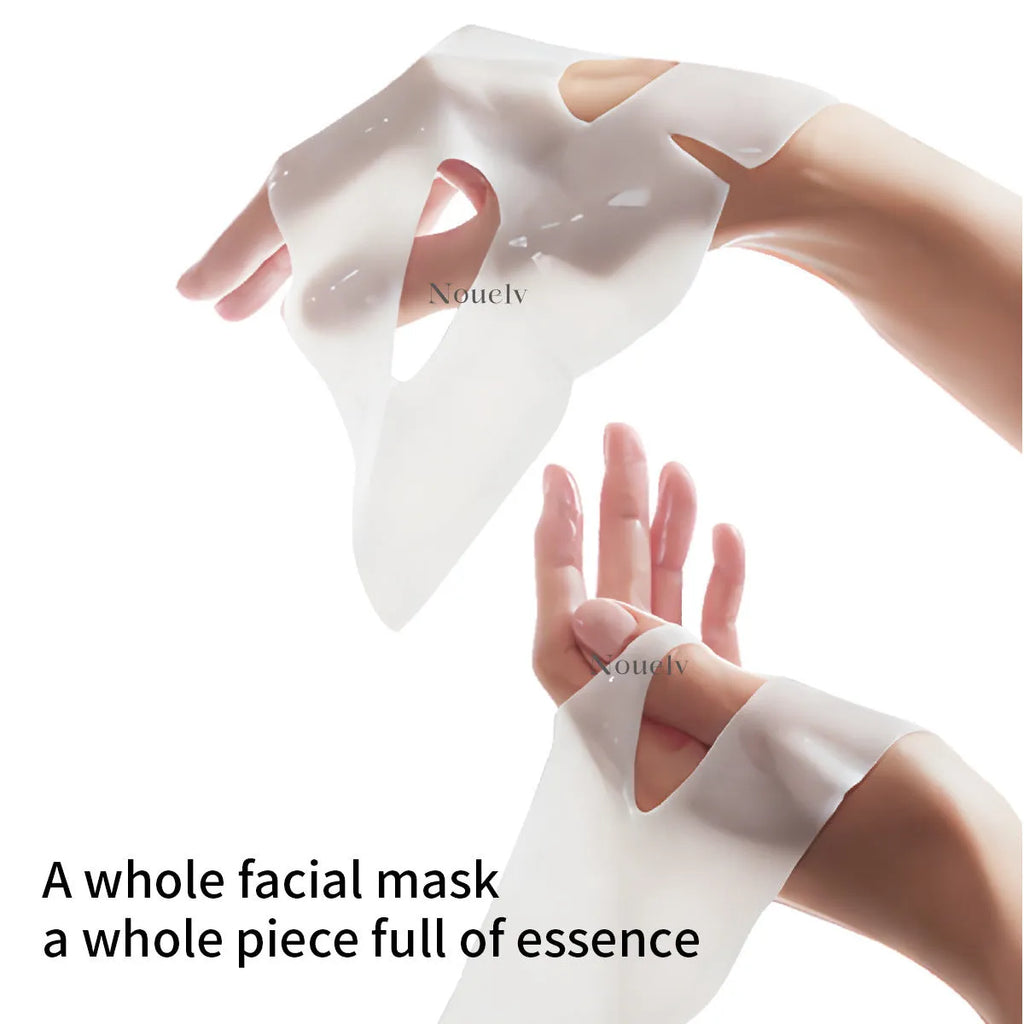 Four collagen layered patch masks in box for multiple skin types