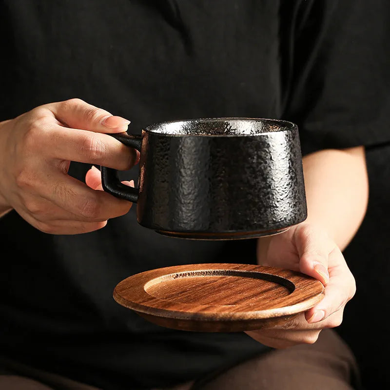 Gold or silver plated tumbler coffee cup with gift box packaging