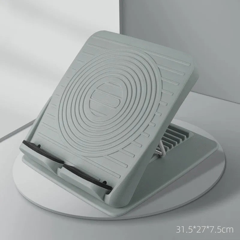 A stovepipe stretch plate with four-speed adjustment, folding design, in a neutral colour, shown on a flat surface