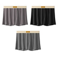 Men's loose fit ice silk underwear in multiple colours with mid waist design