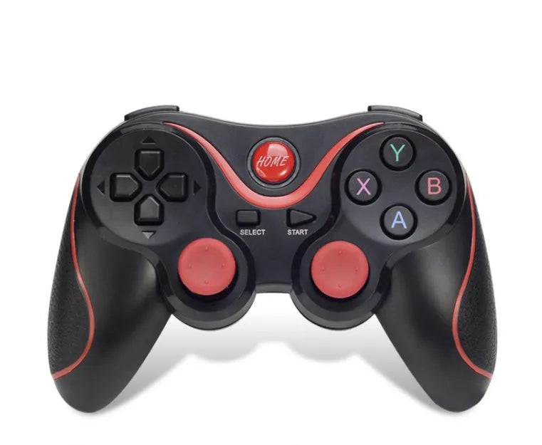 Upgraded X3 Bluetooth wireless game controller for Android mobile phones in black and white colours