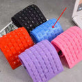 85-key wired silicone mute keyboard in black blue pink purple with USB cable