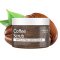 200g Himalayan salt body scrub cream in a white jar with label showing four variety options
