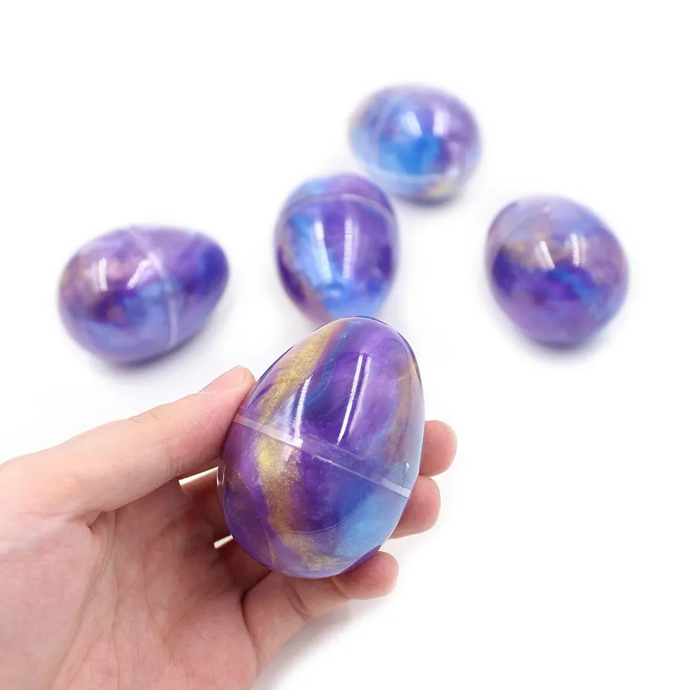 Crystal Soft Slime Ball 50g resin sensory toy in blue and green for children aged 7-14
