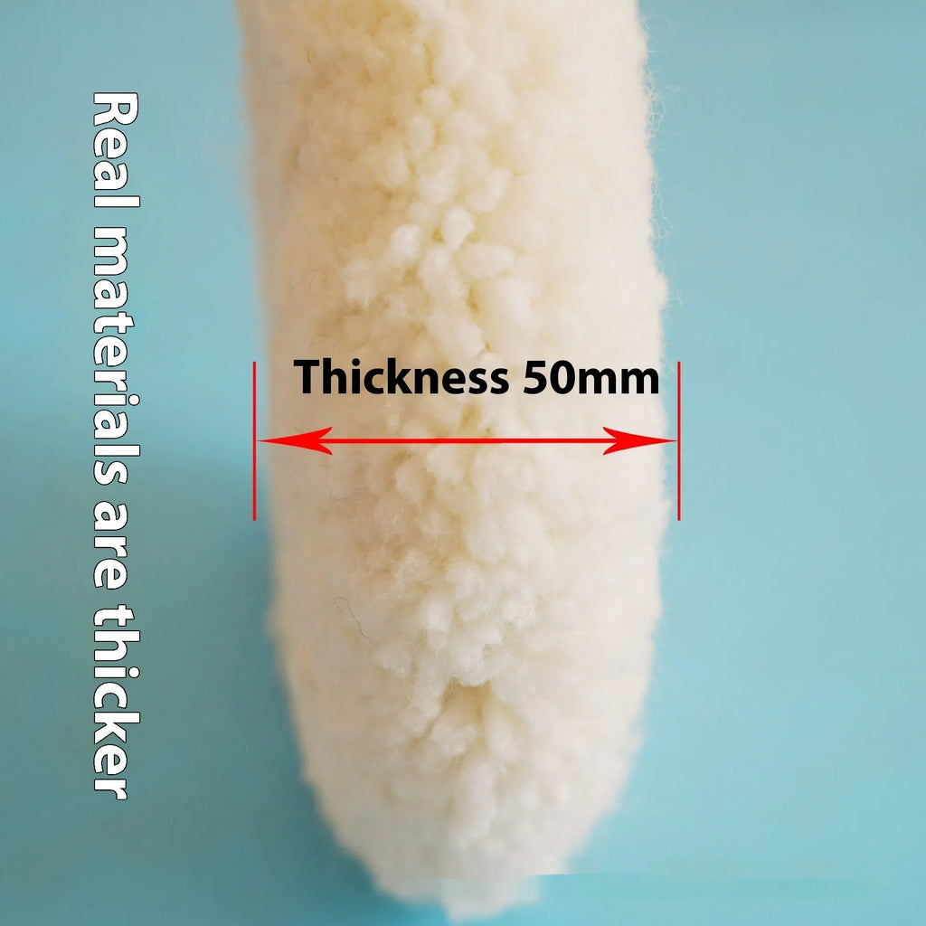 8-inch pure wool double-sided polishing wheel with M16 aperture for car paint correction