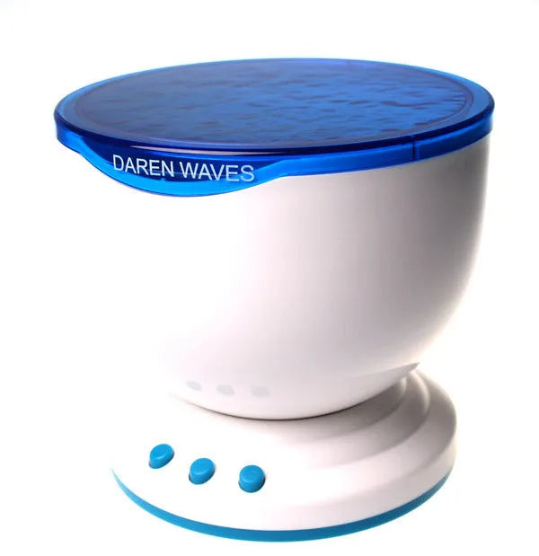 Blue LED ocean lamp projection unit for wall and ceiling installation