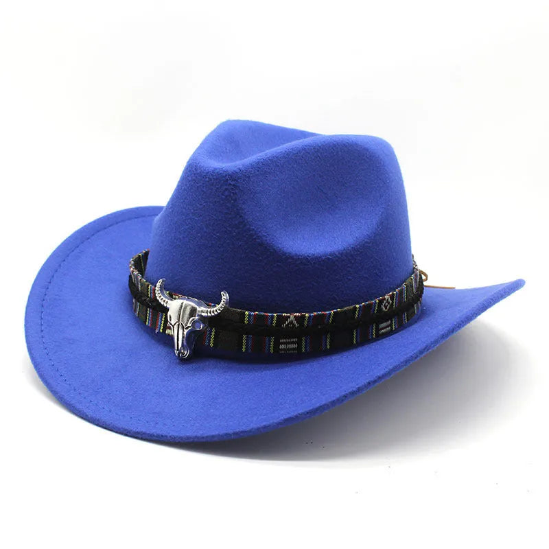 Army Green polyester cowboy hat with a bell-shaped crown on a plain background.