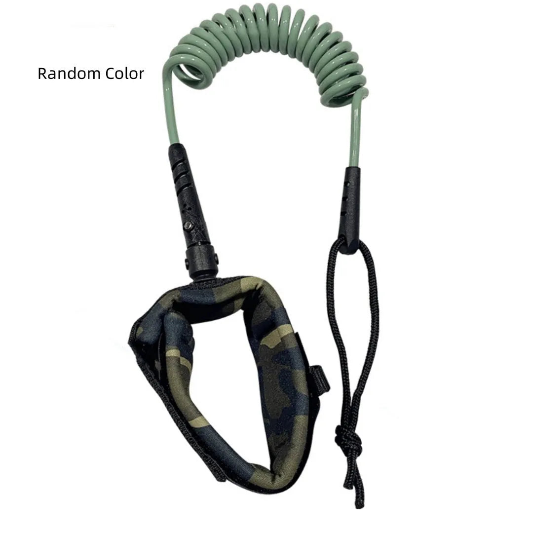 High elastic surfboard hand holding rope made from pulp fibre material with 50kg tension capacity