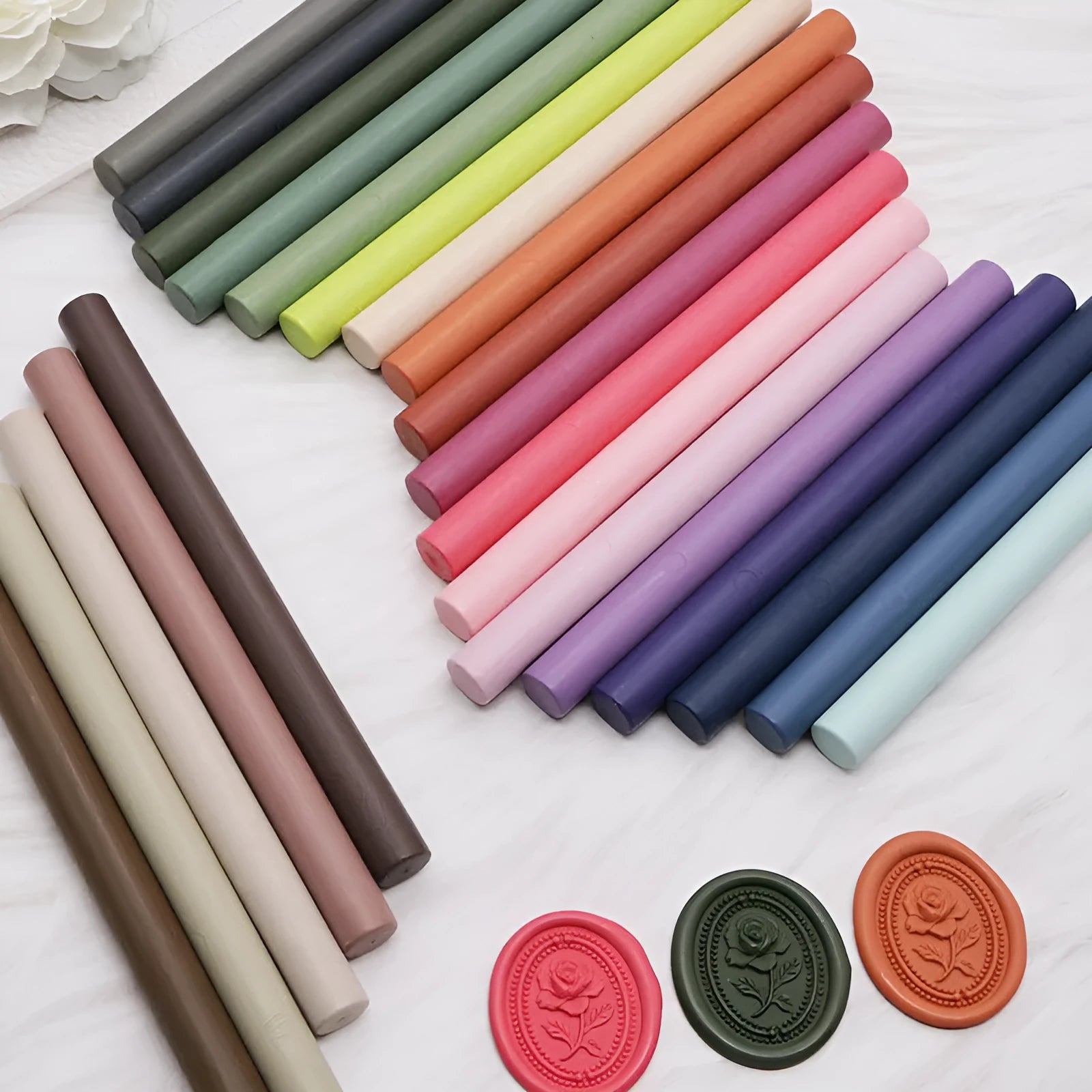 Round wax sealing stick 11mm x 13mm for paint gun envelope sealing