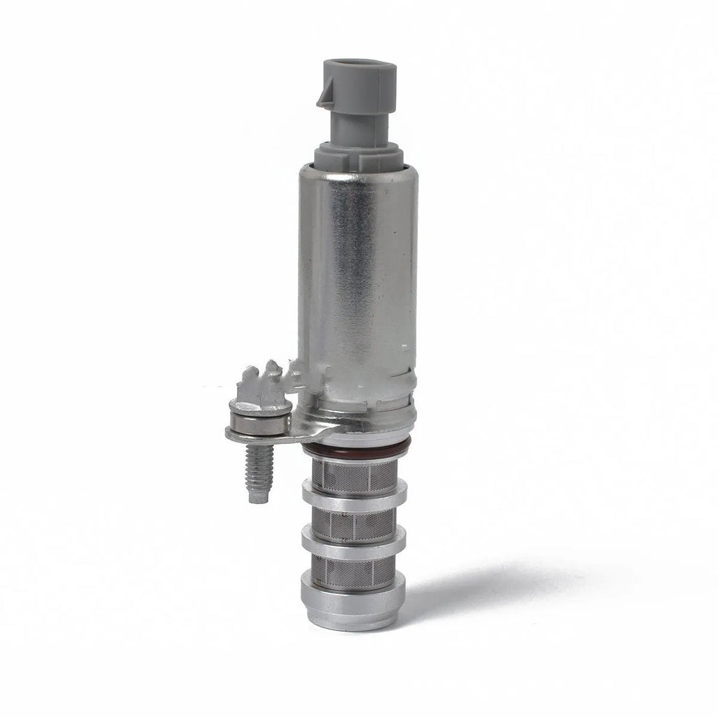 A pair of VVT oil control solenoid valves for Buick and Chevrolet vehicles