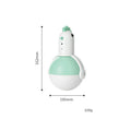 Electric cat toy chicken with laser feature and infrared sensor for automatic play activation