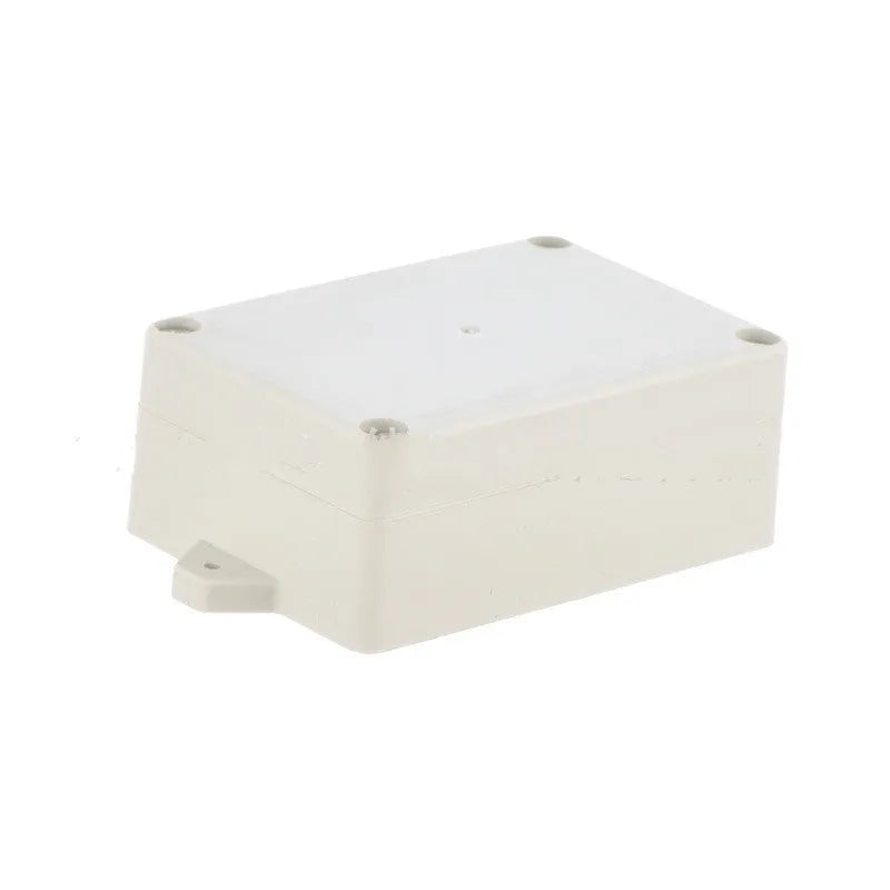 F4B-1 black ABS plastic waterproof instrument enclosure for electronics.