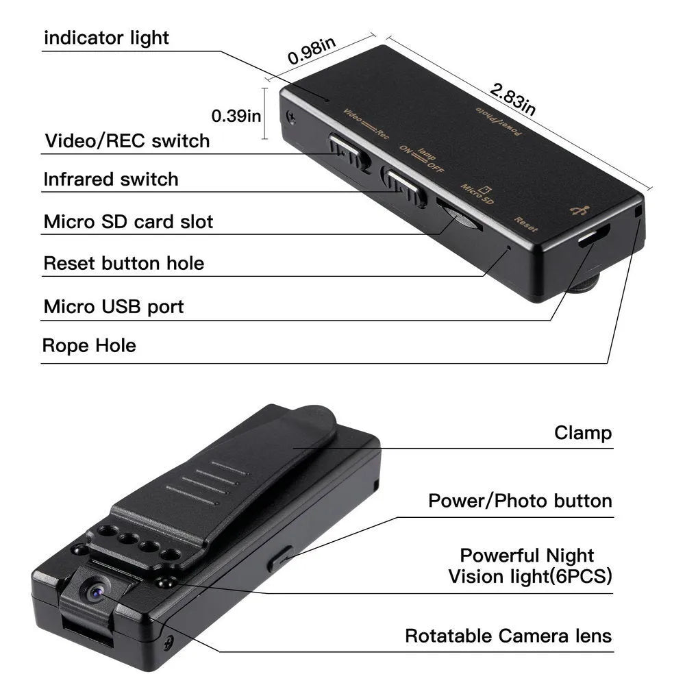 Black 1080p HD DV home camera with a lens capable of 90-degree rotation.