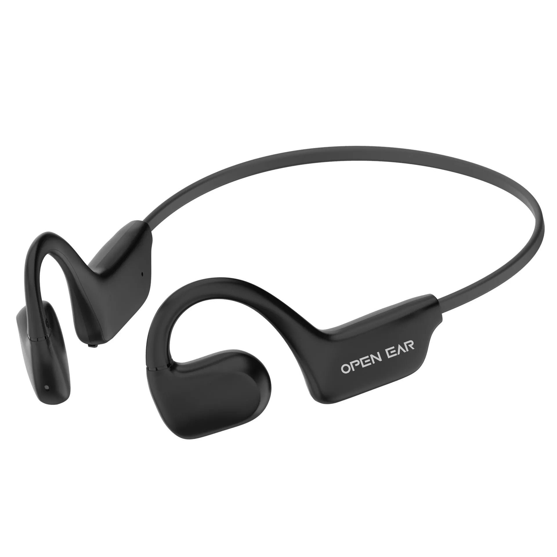 New air conduction Bluetooth headset AS20 in Black, non in-ear sports style with Jerry chip and ABS build