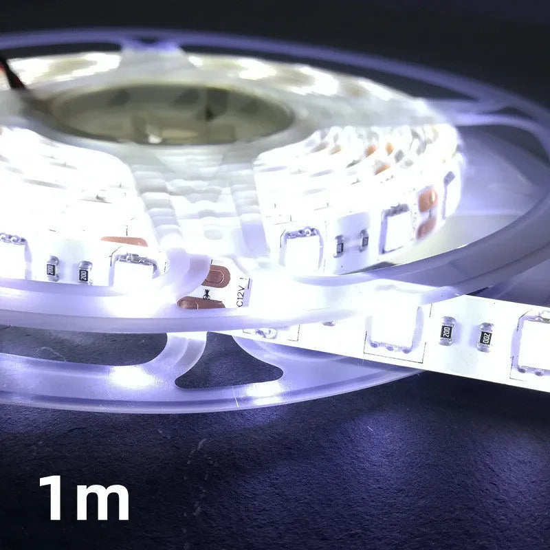 Epoxy waterproof flexible LED light strip with 5050 SMD beads for outdoor and counter decoration