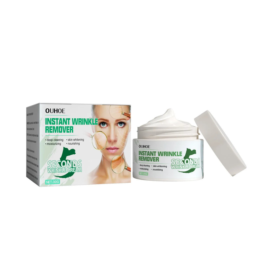 30g anti-aging anti-wrinkle face cream jar for daily facial hydration and wrinkle reduction
