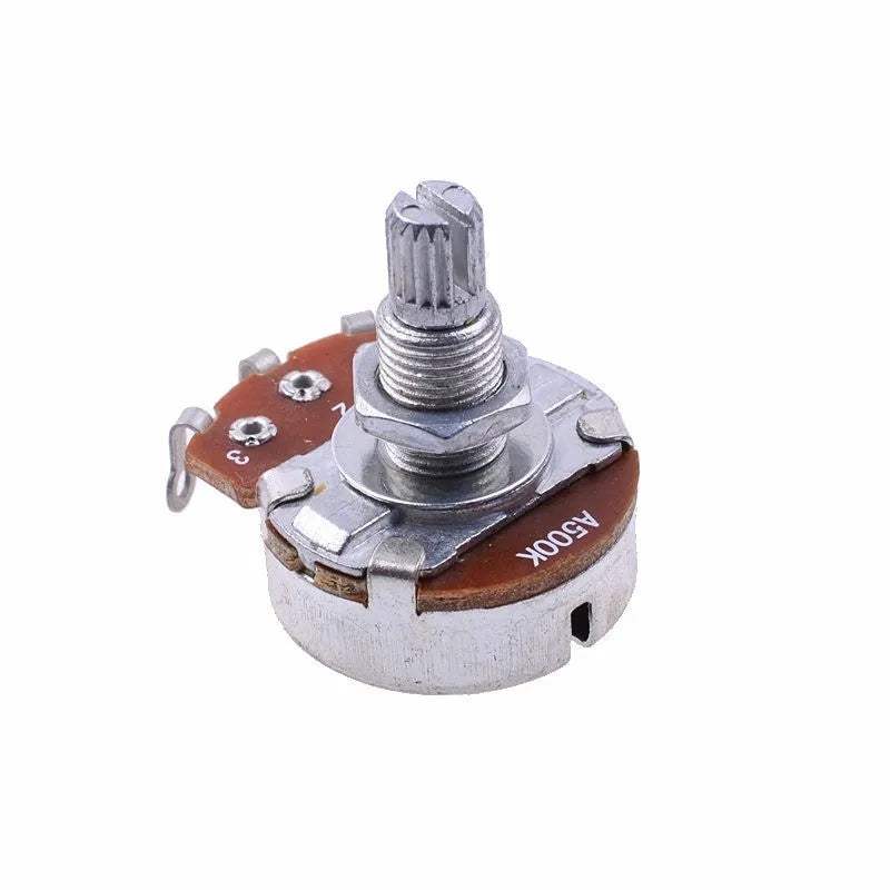 Metal electric guitar potentiometer knob replacement part for volume and tone controls