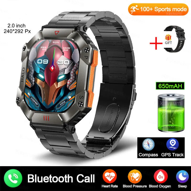 Android GPS smart watch for women with titanium alloy case showing multiple strap colour options