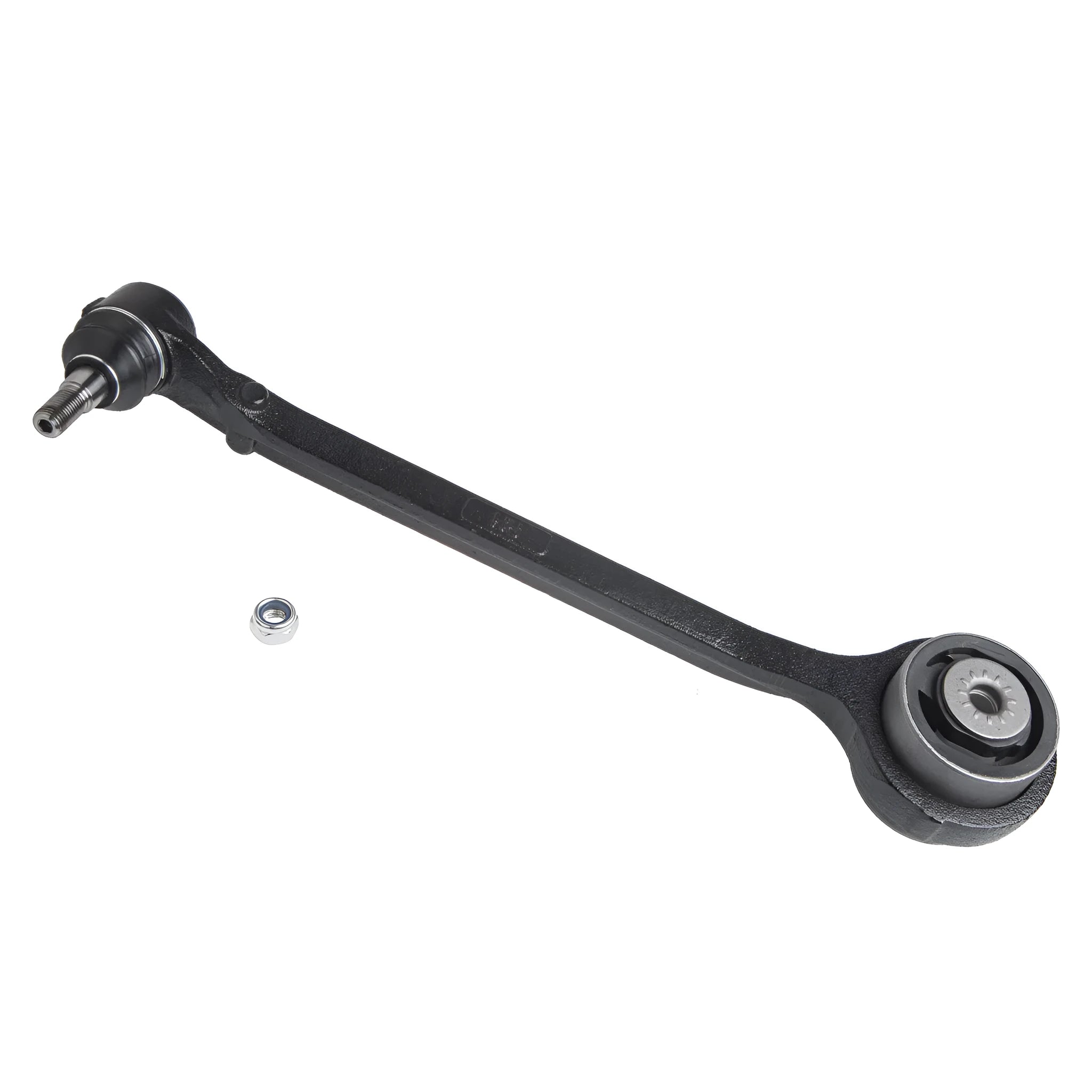 Black automobile swing arm control arm for Chrysler and Dodge models