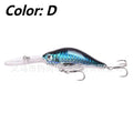 Little Fat Man 10.5cm deep diving mino fishing lure with long tongue board in various colour options