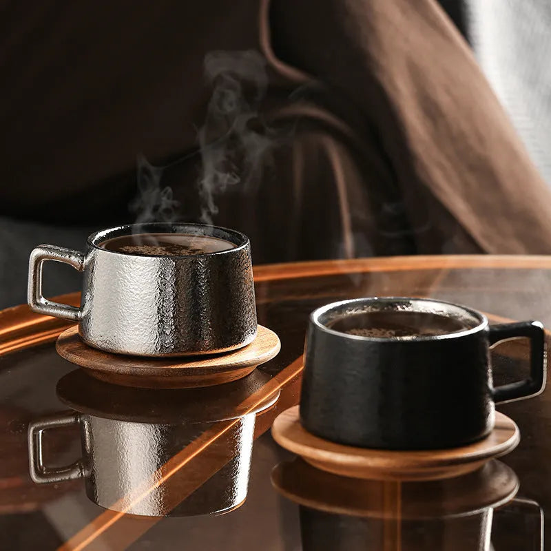 Gold or silver plated tumbler coffee cup with gift box packaging