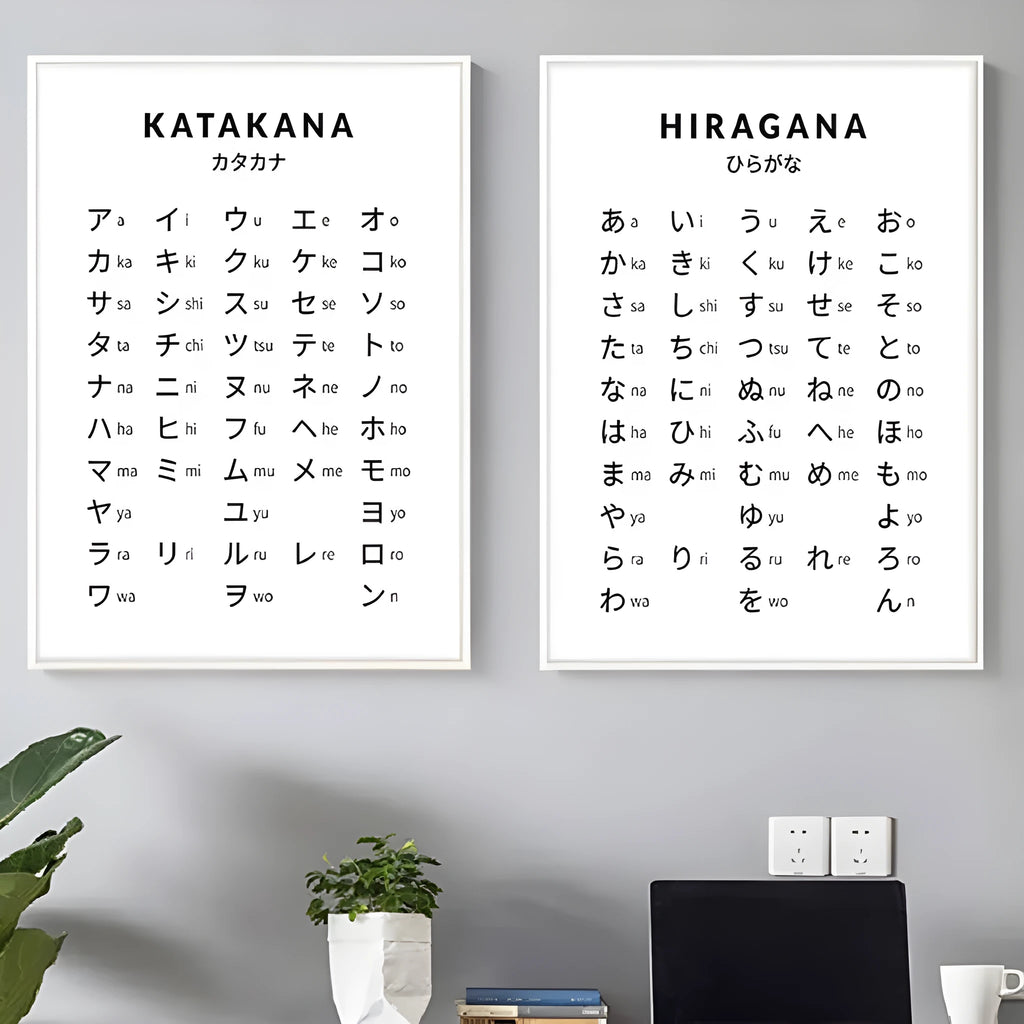 Frameless canvas hanging painting in modern style on solid wood frame, shown in various size options