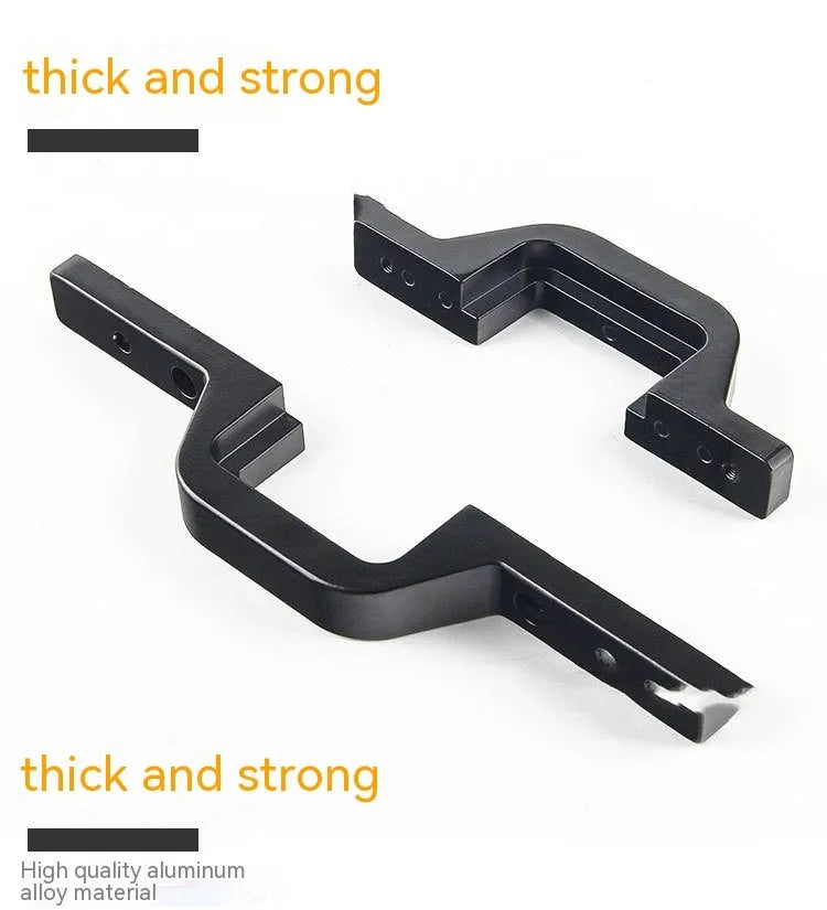 Black aluminium alloy LED reverse light bracket for Wrangler Jeep vehicle
