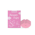 Pack of 10 night moisturizing lip care patches with hyaluronic acid and vitamin E ingredients