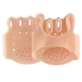 Hallux valgus split toe pad rectifier in SEBS material, skin color, average size