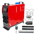 Red parking heater vertical integrated machine with remote control for car warm air blower