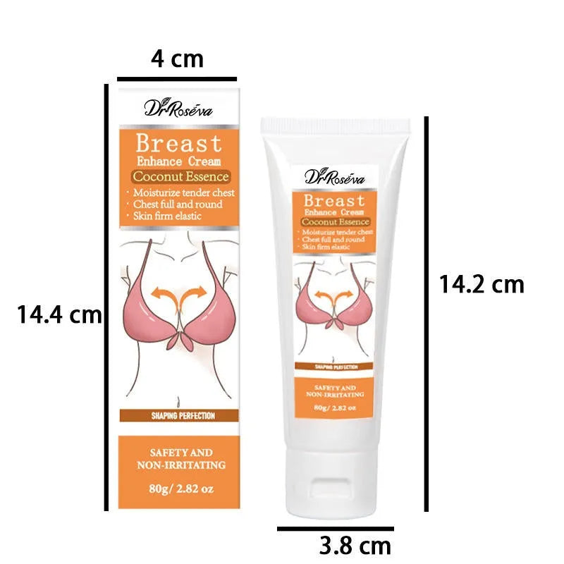 80g breast enlarging cream for lifting firming tightening massage in a plastic jar