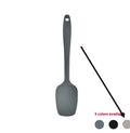 Silicone kitchenware 12 piece set with rotating storage bucket showing ladel, spoon, spatula and other utensils