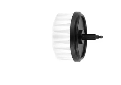 Electric cleaning brush with three interchangeable heads for kitchen and bathroom tile cleaning