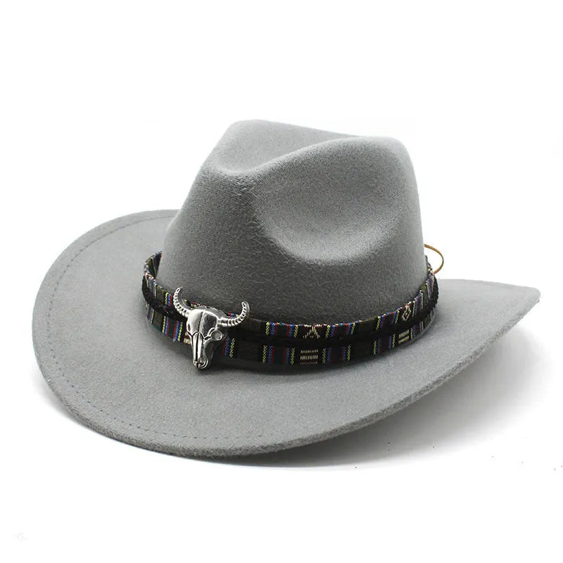 Army Green polyester cowboy hat with a bell-shaped crown on a plain background.
