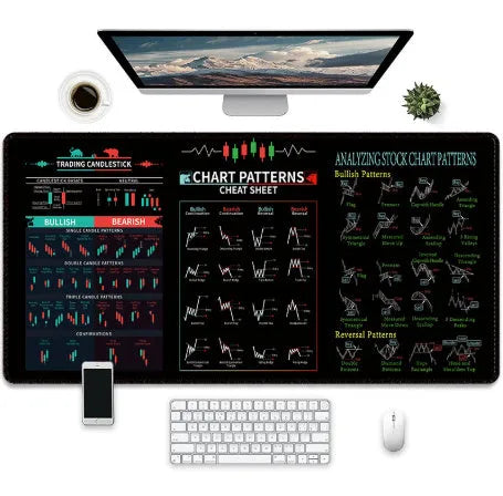 Game printed natural rubber mouse pad with non-slip base and thermal transfer design