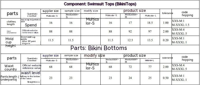 Women's separated tube top bikini swimwear set with printing design for swimming
