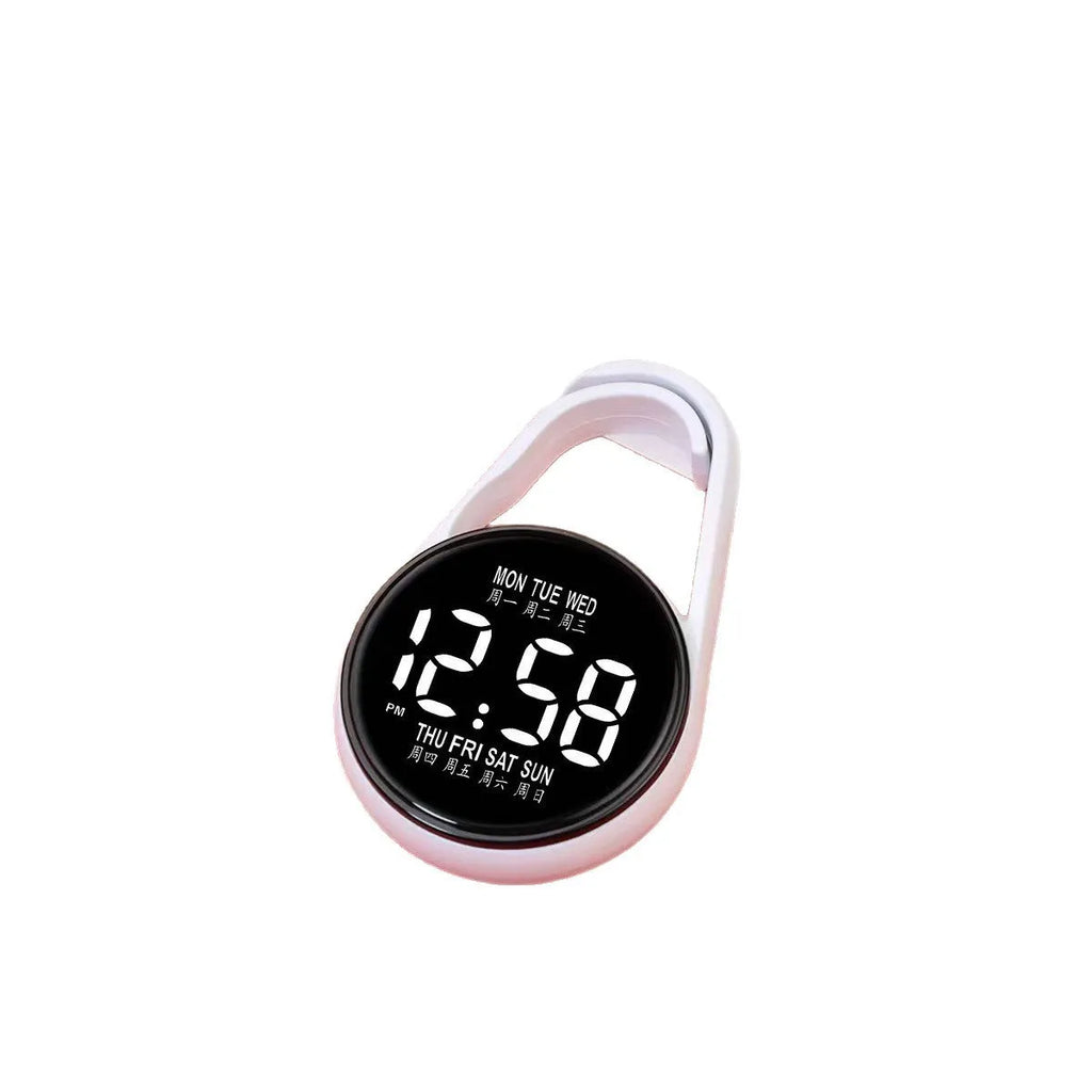 LED digital watch with plastic strap and waterproof casing in multiple colour options