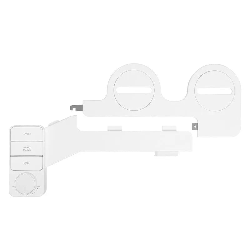 Pure white button wash butt-lifting tool with removable nozzle and split detachable design