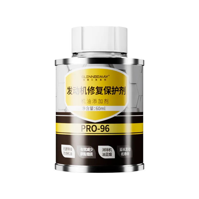 60ml engine anti-wear oil additive bottle with white cover