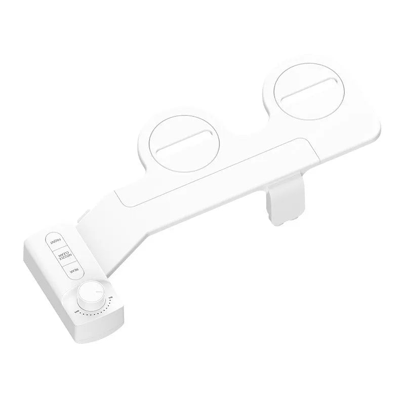 Pure white button wash butt-lifting tool with removable nozzle and split detachable design