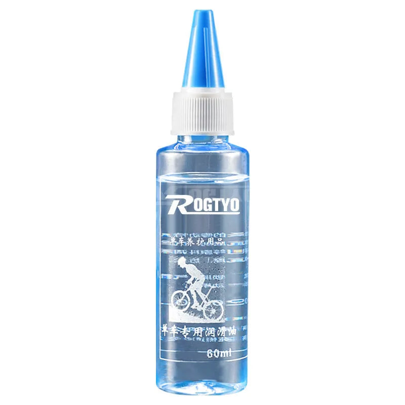 60ml bottle of bicycle chain oil for lubrication and rust prevention on drivetrain parts