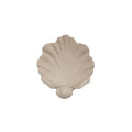 White resin simulation shell fruit plate ornament with light luxury styling